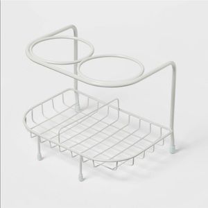 Countertop Hair Tool Organizer White